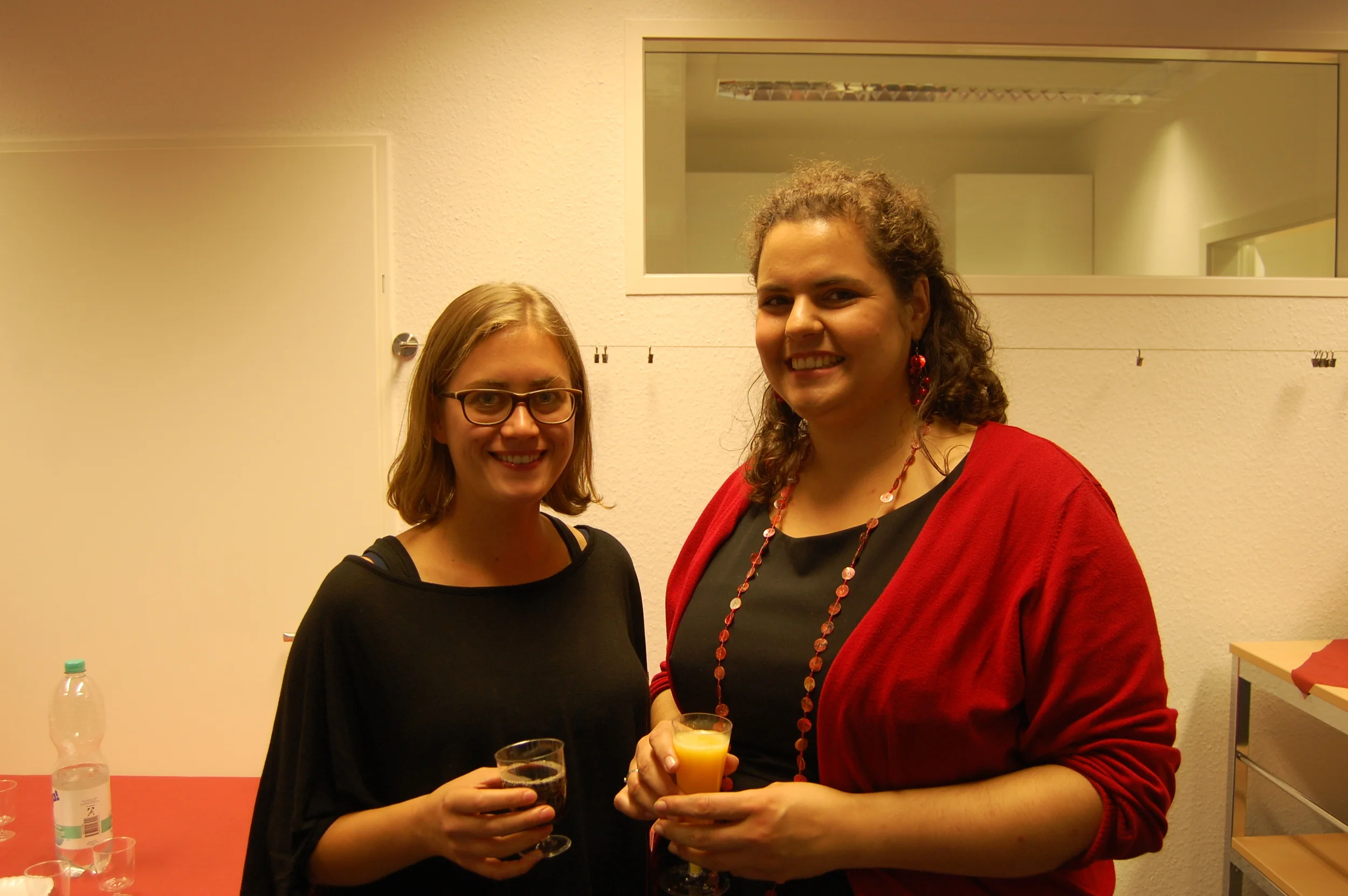 Renate med Helen från Svenska Handelskammaren