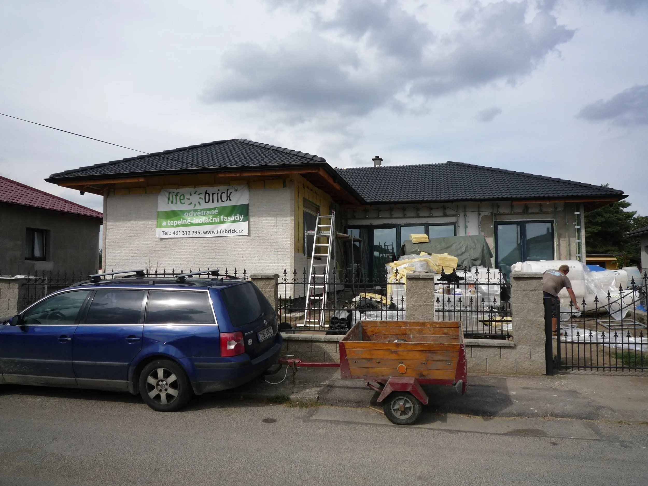 Rekonstrukce domu ze sedmdesátých let