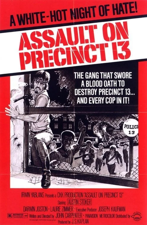 ASSAULT ON PRECINCT 13 (Carpenter, 1976) - Original U.S One-Sheet, Linen Backed