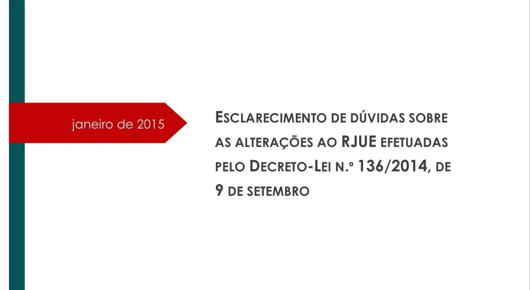 No final do workshop sobre as alterações ao RJUE a Prof. Dra. Fernanda Paula Oliveira convidou os participantes a colocar alguma dúvida ou questão que tivessem acerca da matéria tratada no workshop. Incluímos em seguida quer as questões colocadas, por escrito, pelos participantes tendo em vista a preparação do workshop quer as que recebemos depois e bem assim as respostas da Professora Doutora Fernanda Paula Oliveira.