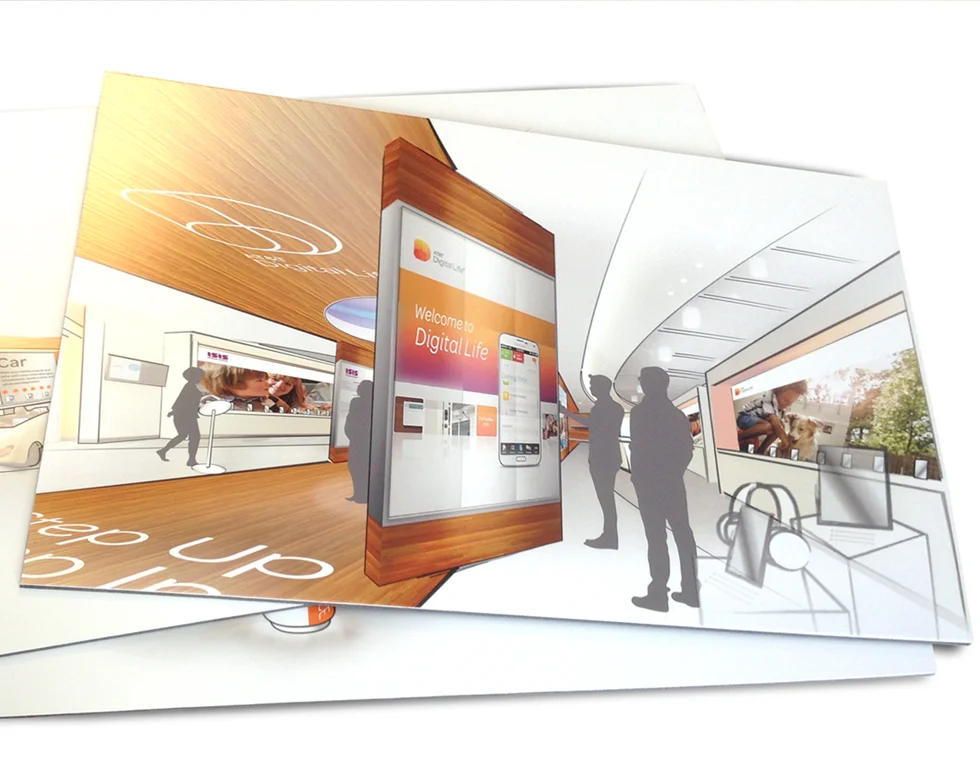 Interactive screens significantly increase engagement and help reinvent a brand by making the experience personal and memorable
