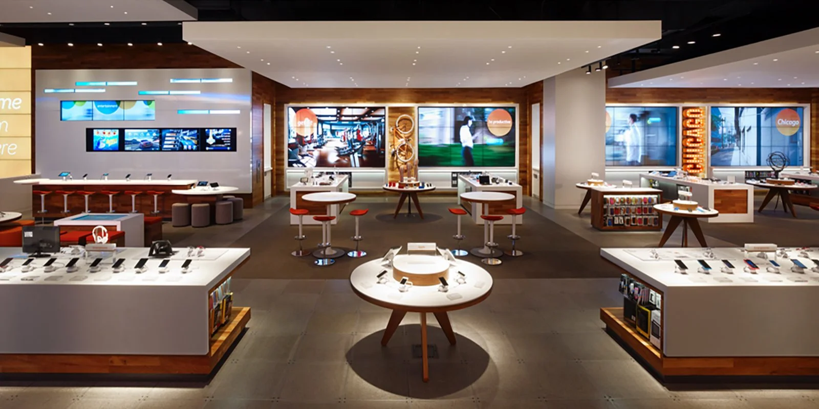 AT&T’s Chicago flagship store embodied the "remote control for your life" strategy with an immersive, interactive environment-featuring hands-on demos, & themed lifestyle zones connected to daily life