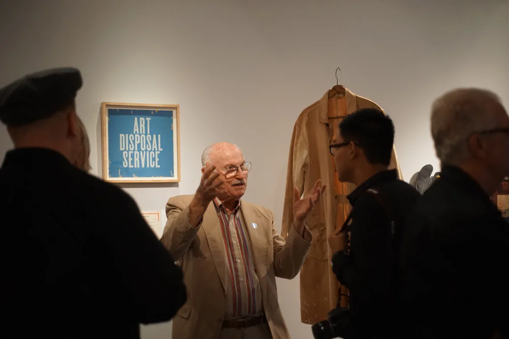 Spitting In The Wind - Opening reception photo by Edwin Negado