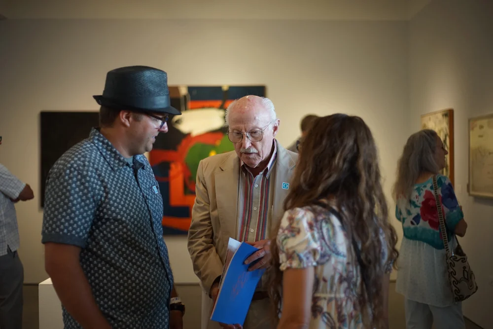 Spitting In The Wind - Opening reception photo by Edwin Negado