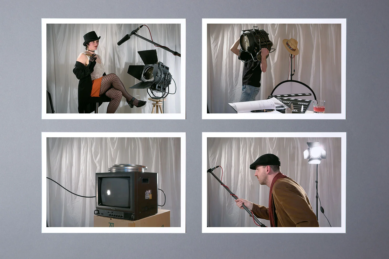 Einzelfotos für das Demofilm-Booklet