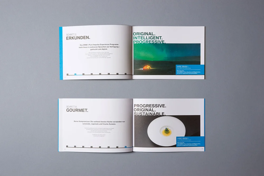  BMW i Pure Impulse, Welcome Broschüre 