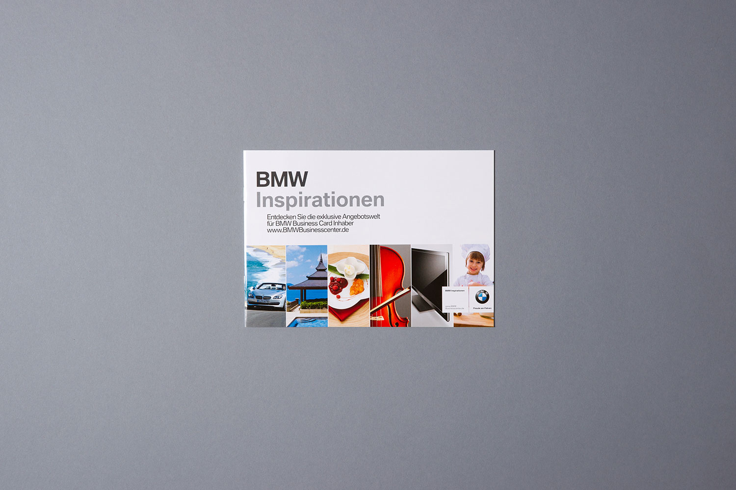  BMW Inspirationen, Broschüre als Teil des BMW Welcome Package für Neuwagenfahrer (2012) 