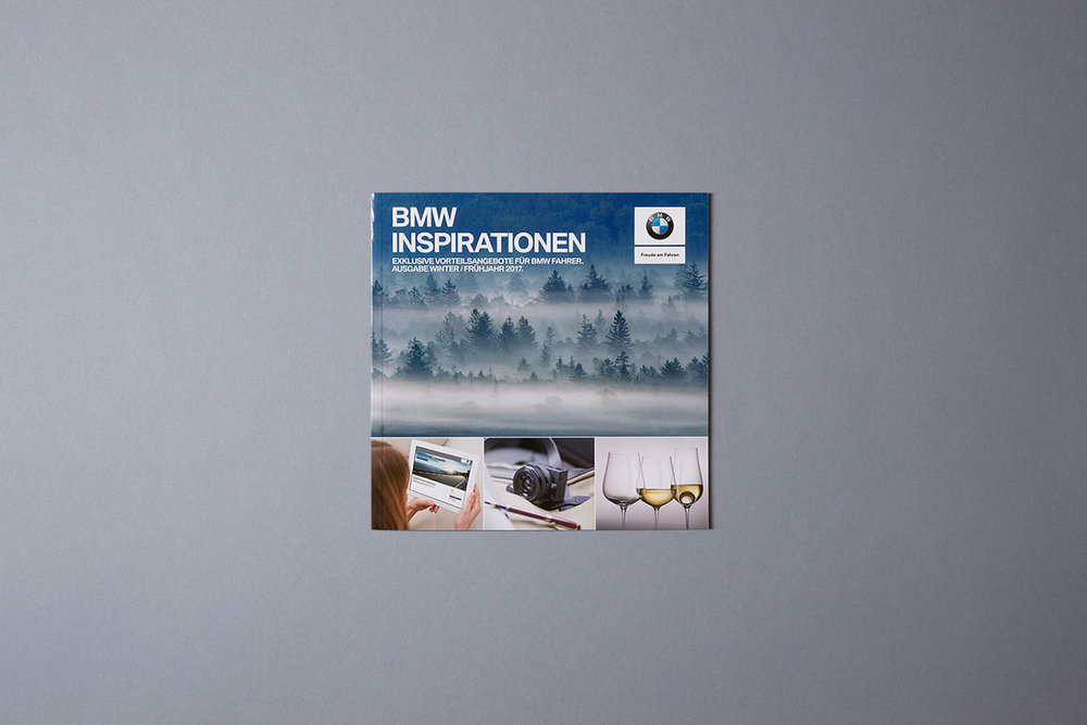  Neue, umfangreichere BMW Inspirationen Broschüre (ab 2016) 