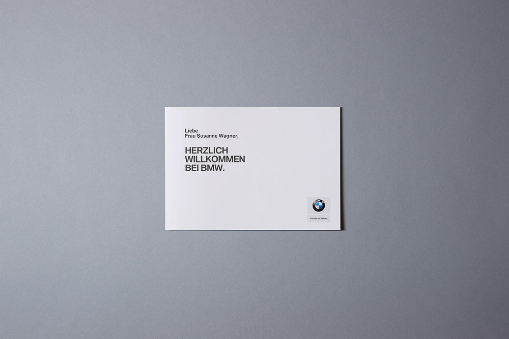 Neues BMW Welcome Package mit Informationen zu allen Vorteilen der BMW Card (2016) 