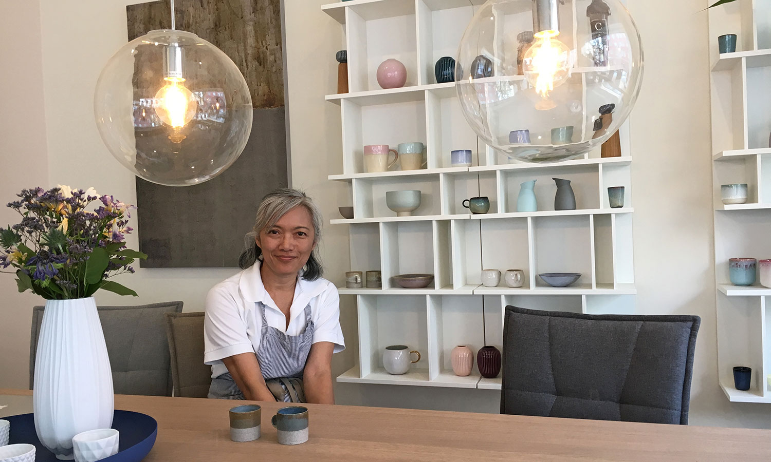  Charlene Chang, Inhaberin des Story Cafe München. 