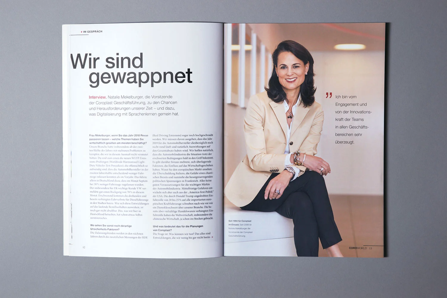 CoroWorld, Mitarbeitermagazin