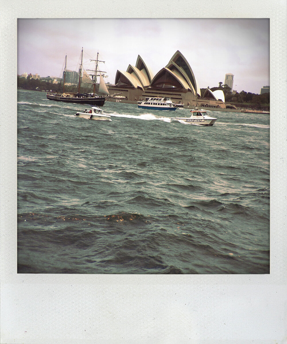 Port Jackson mit Opernhaus, Kirribilli