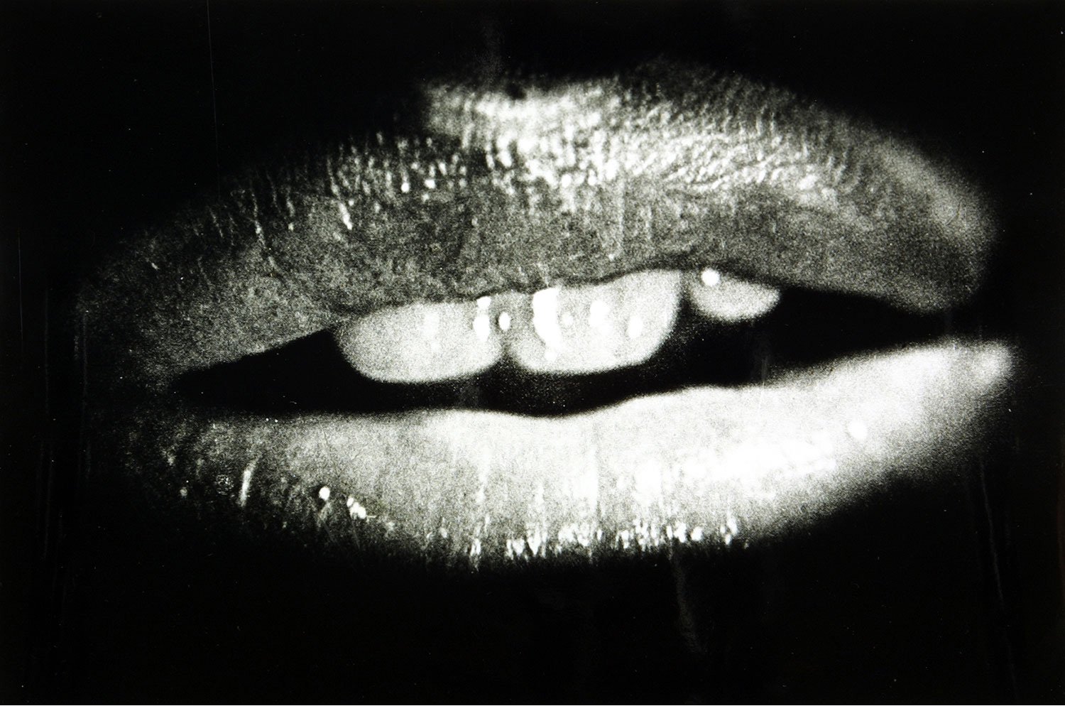  © Daidō Moriyama: Lips from a Poster, 1975 