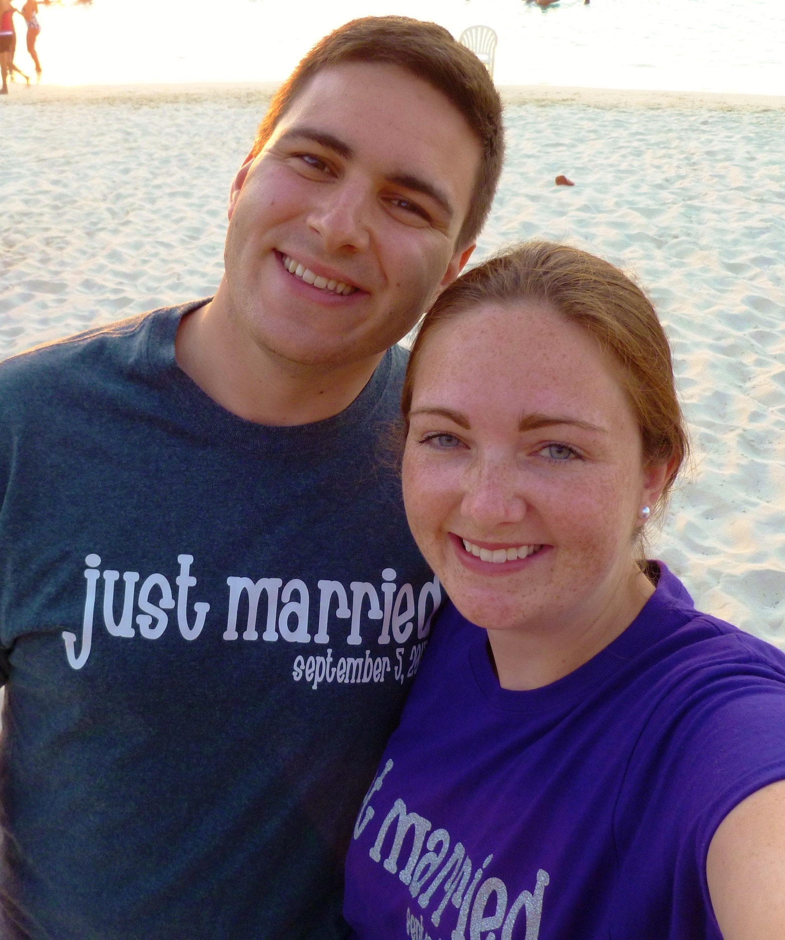 Married 2 days and already dressing alike