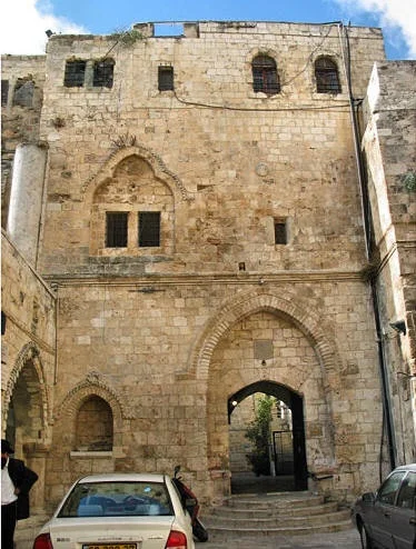 The Upper Room where the Last Supper was held.