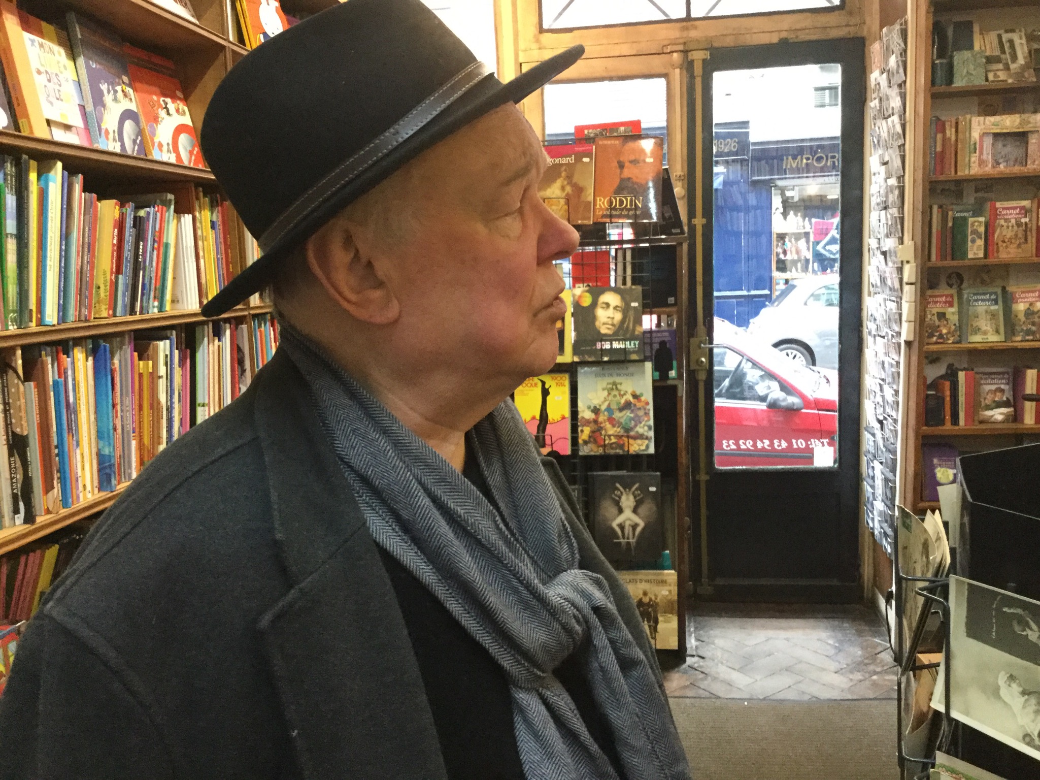 John at San Francisco Books, 6th arrondisement.