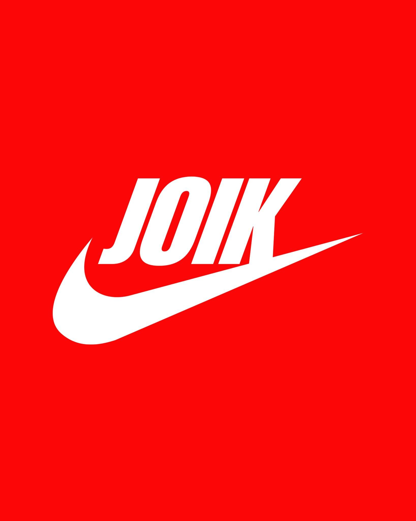 &quot;JOIK - Just Do It!&quot; - Logotom 1; gave til min gode venn og gamle trommel&aelig;rer @lagethune &hellip;
🤡👟 
#nike #joik #logo #logotom