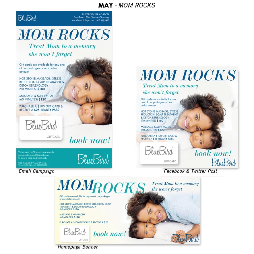 mother's day salon promotion