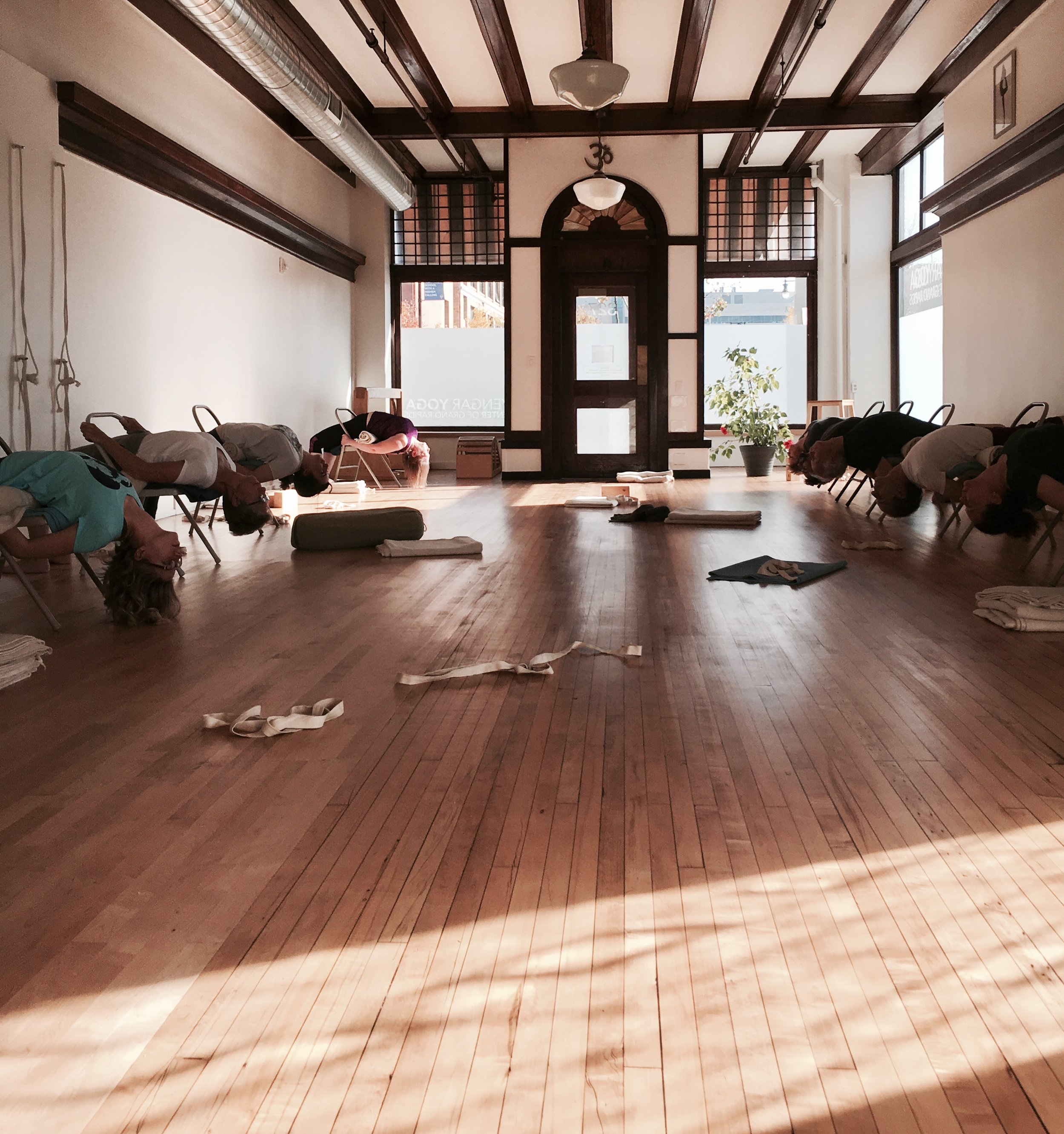 BKS Iyengar revolutionized the art of yoga by introducing and incorporating the use of supports called “props” to facilitate learning and accommodate safe appropriate progress.