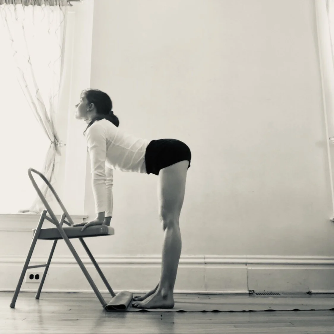 concave, exiting pose