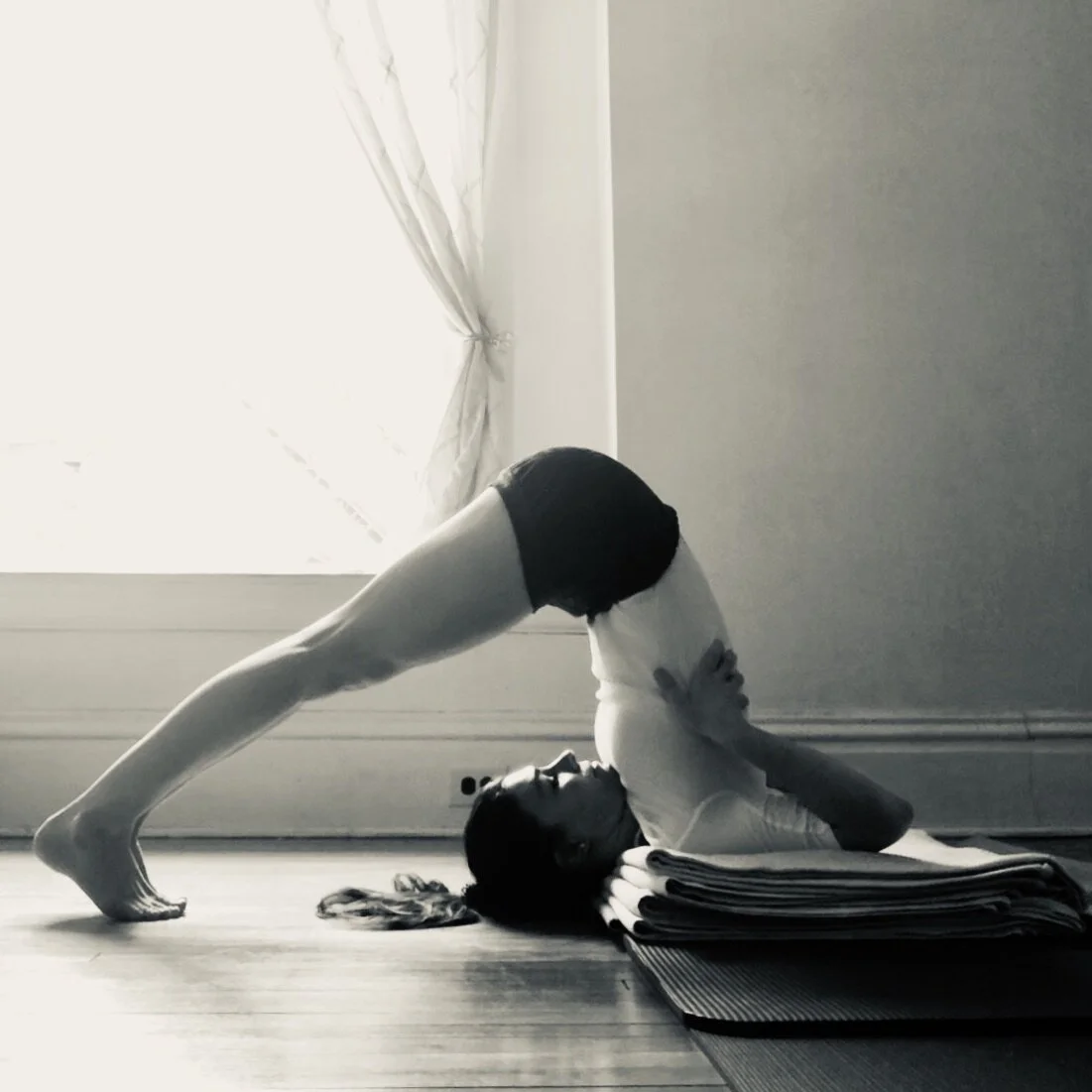 Halasana - "plough pose"