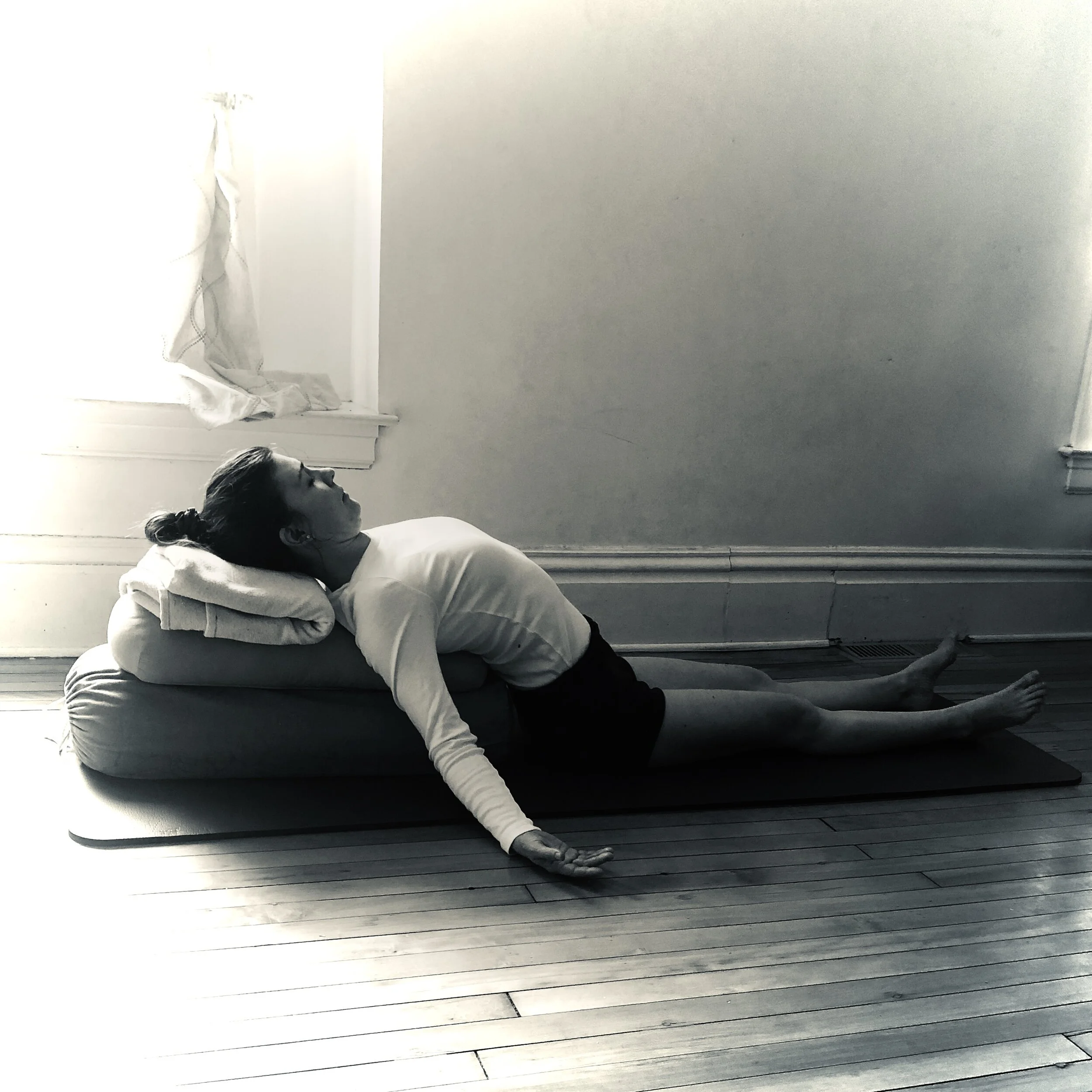 Savasana with high support
