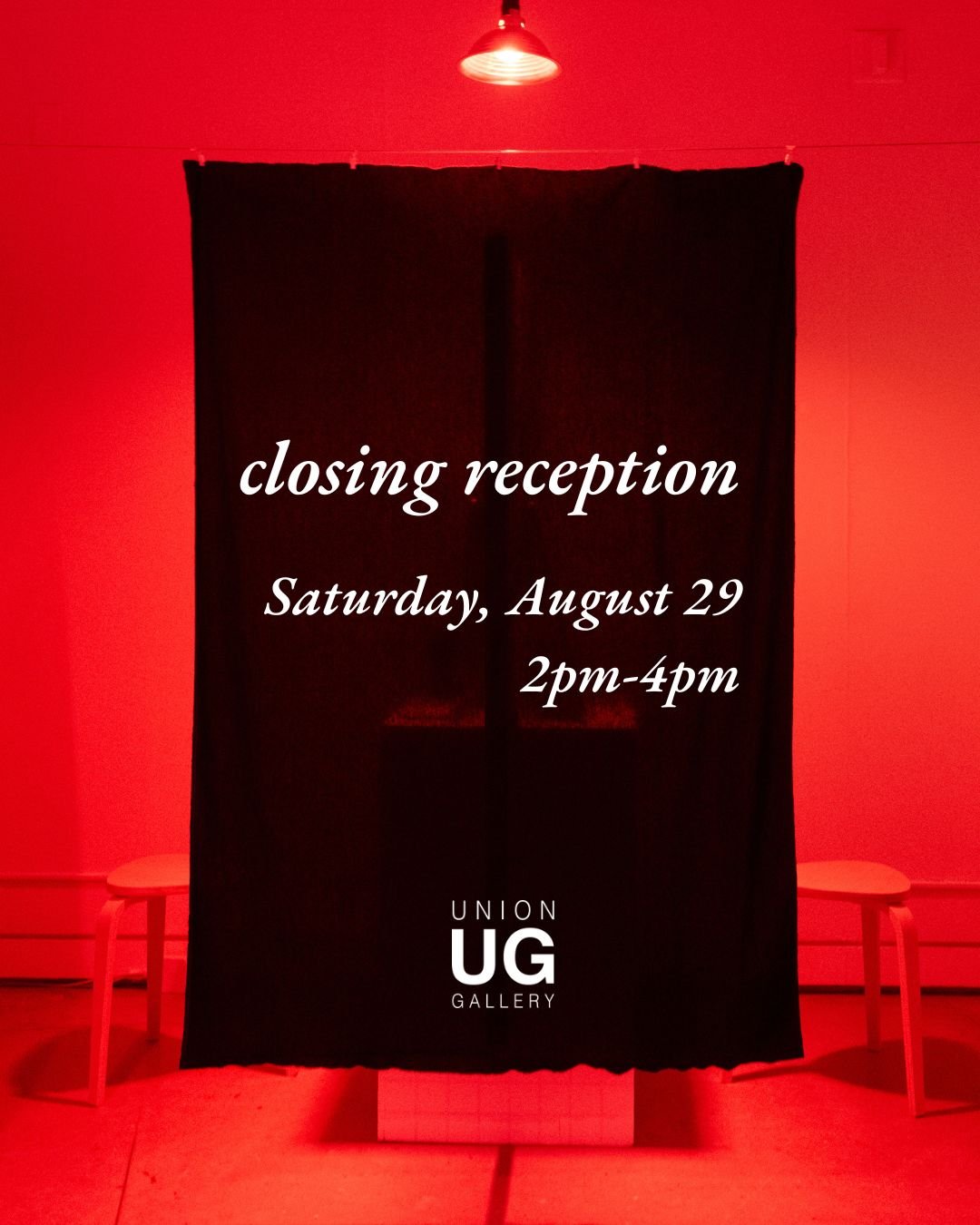 Closing Reception Saturday, August 29,&nbsp;from&nbsp;2pm-4pm for WORLDS WORLD WORLDS, AT UNION GALLERY, KINGSTON ONTARIO, JUNE 9-AUGUST 29, 2026 