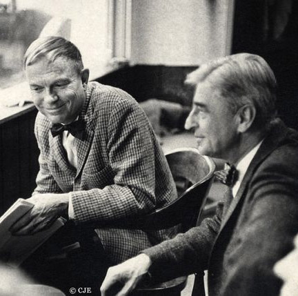 Frequent collaborators, Chuck Jones and Theodor Seuss Geisel. 
