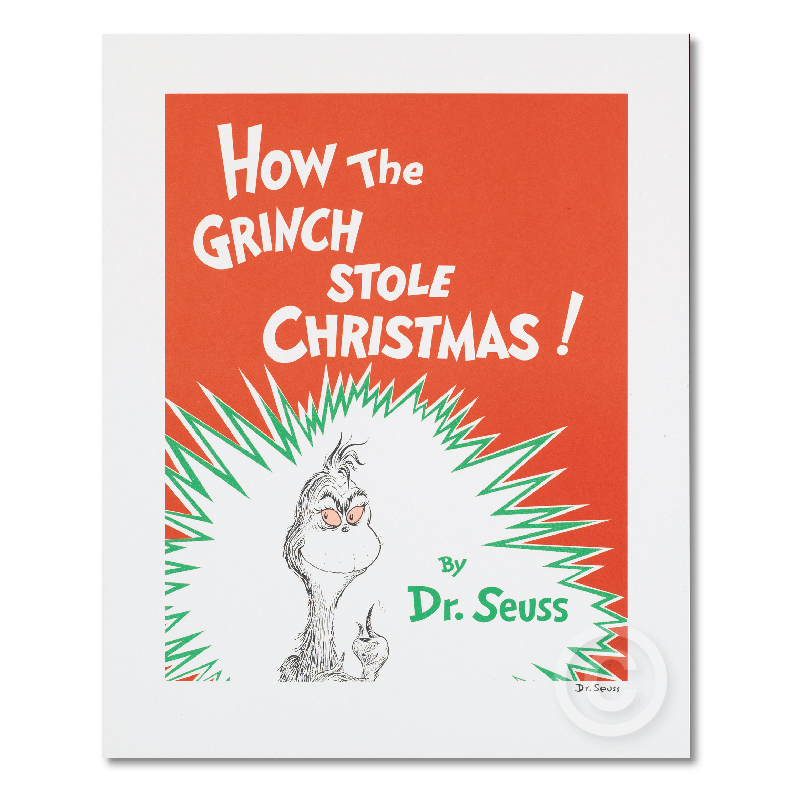 How The Grinch Stole Christmas! - Book Cover