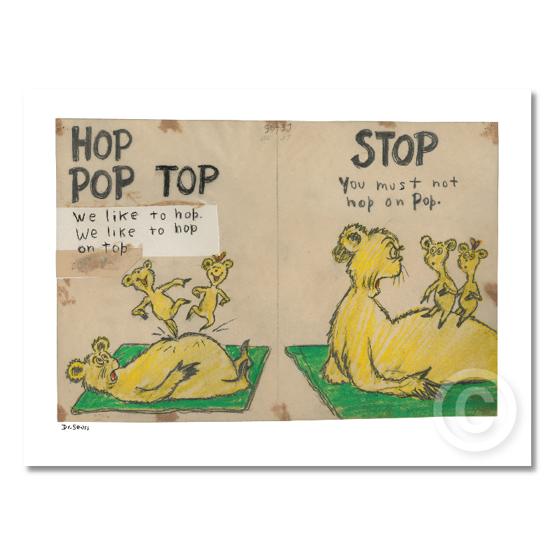 Hop Pop Top - Diptych and Single