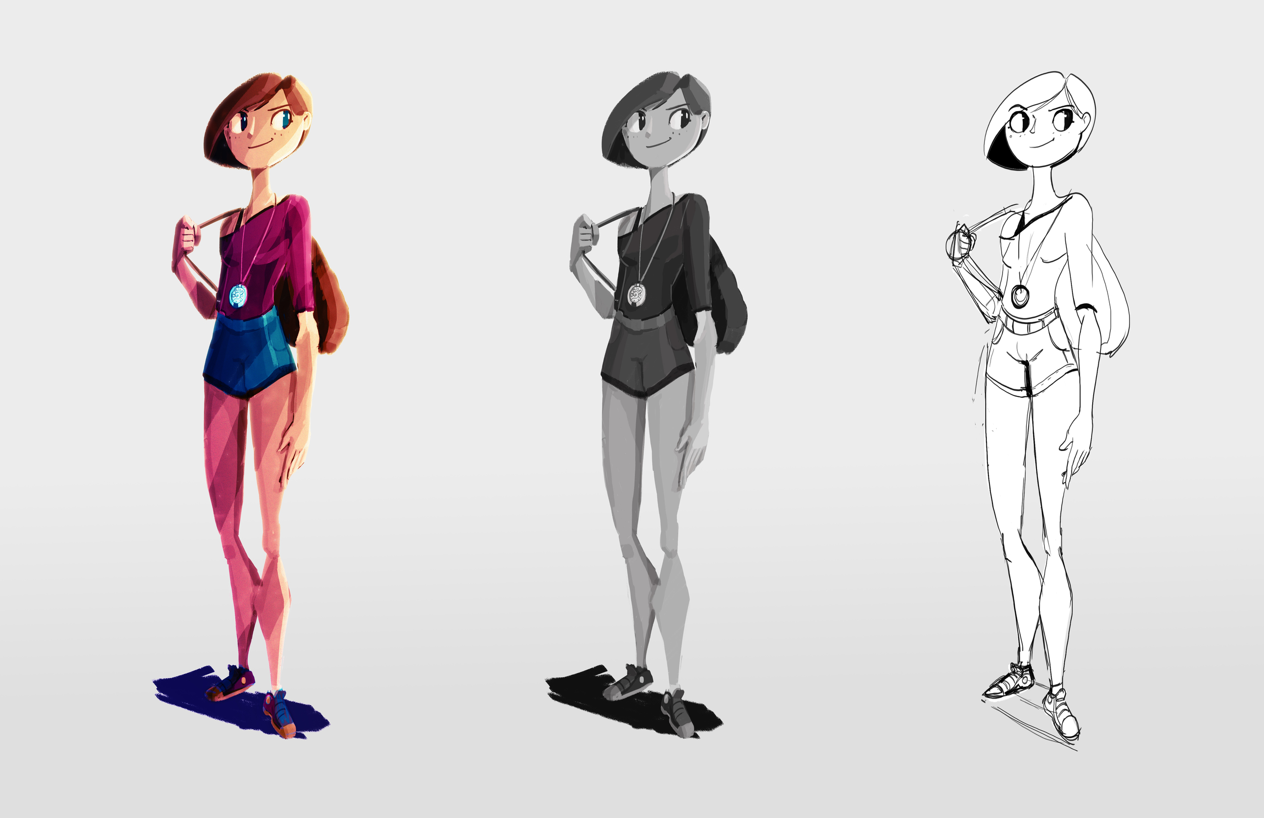 Girl Concept for WTTHH Project