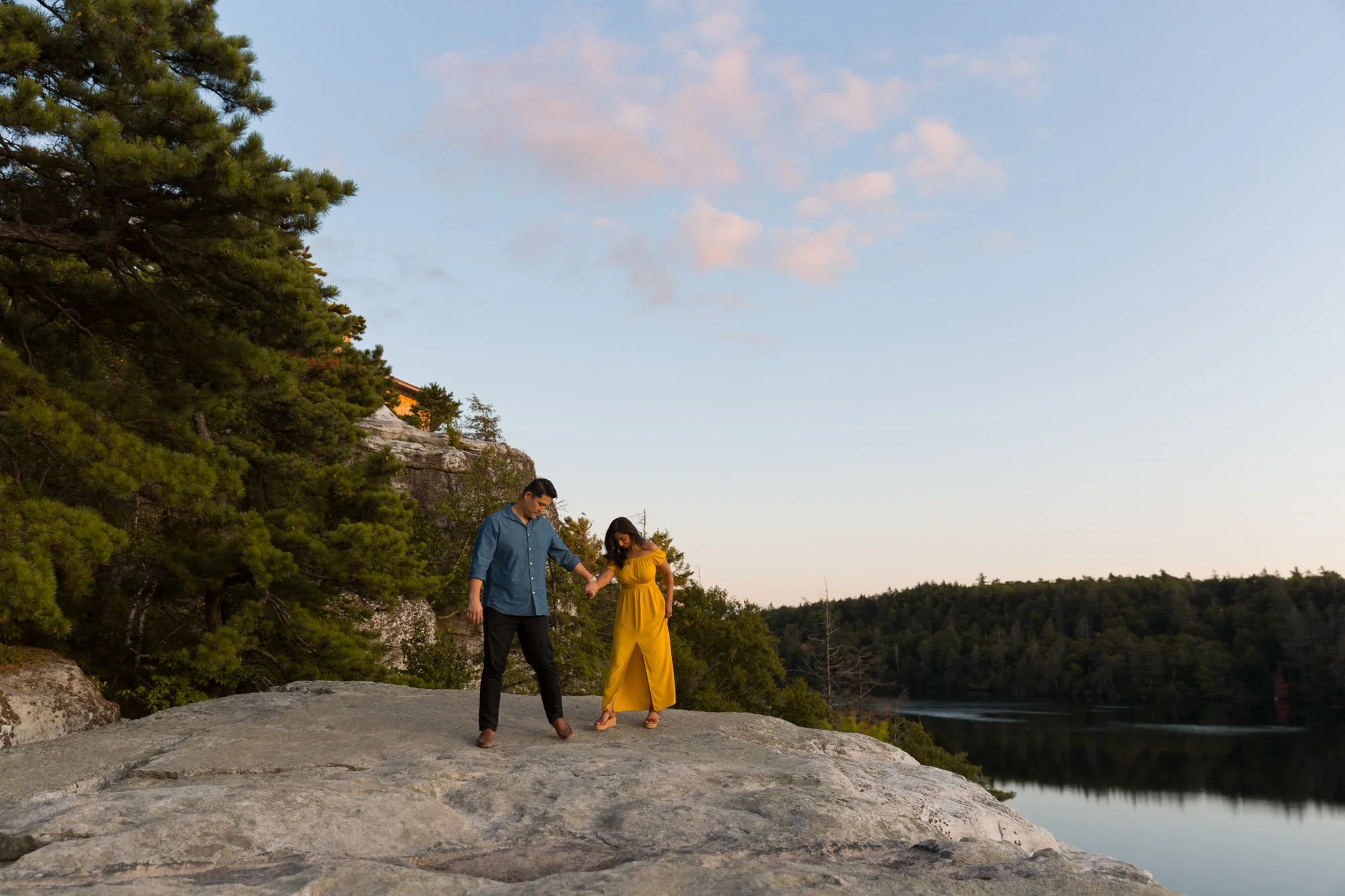 Golden hour over upstate New York - Sunsets & Nature Background