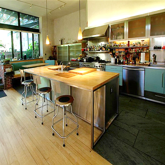 West Village kitchen for film shoot