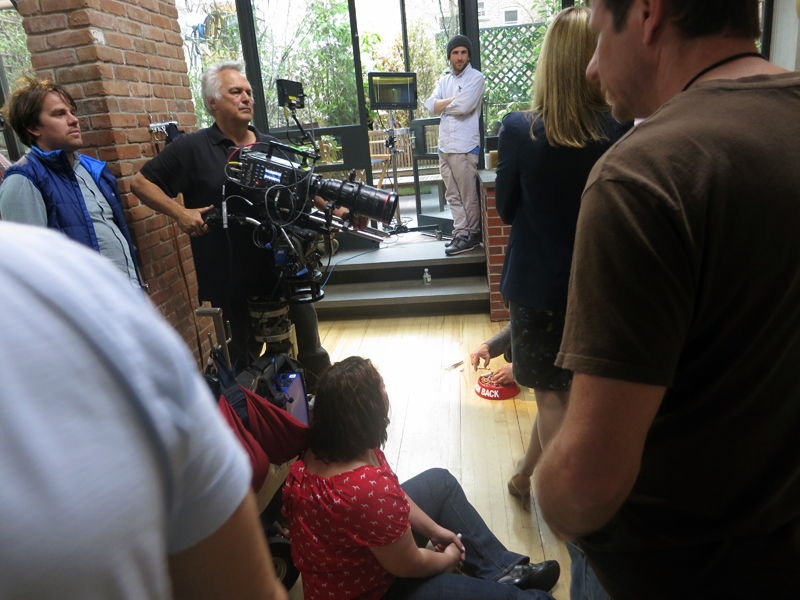  Earlier this year,  Bank of America  shot a commercial in the   BMS Kitchen   in the second floor. 