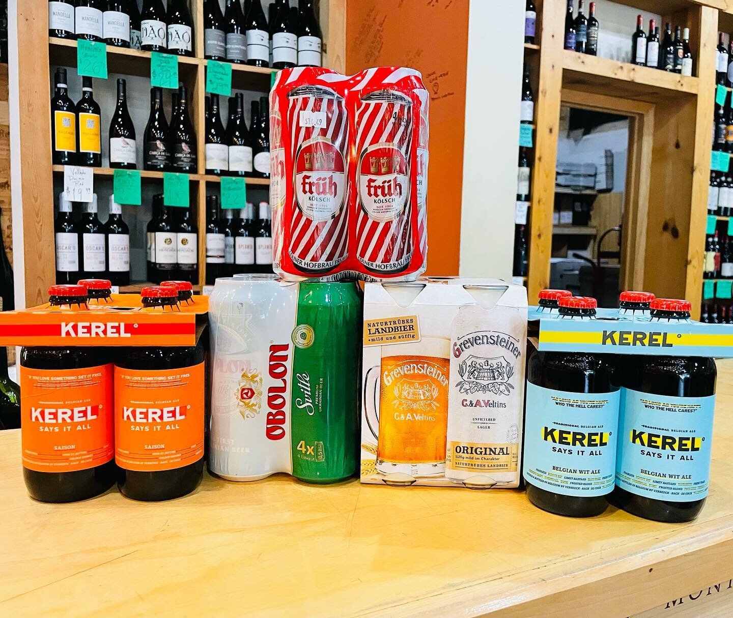 Friday Tasting Line Up! 

If you&rsquo;re a beer fan you won&rsquo;t want to miss these amazing European beers. Friday May 12th 5-7:30 pm!

We will also have some wines open for the wine peeps!
