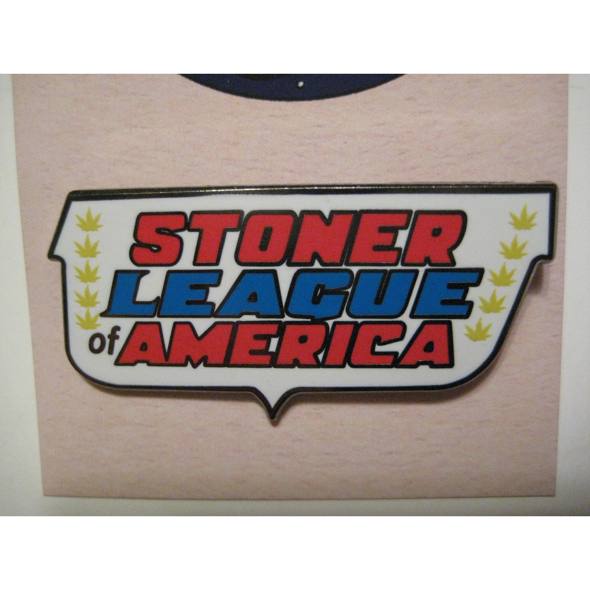 Stoner League of America Enamel Pin (Limited Edition) "Supertoke"