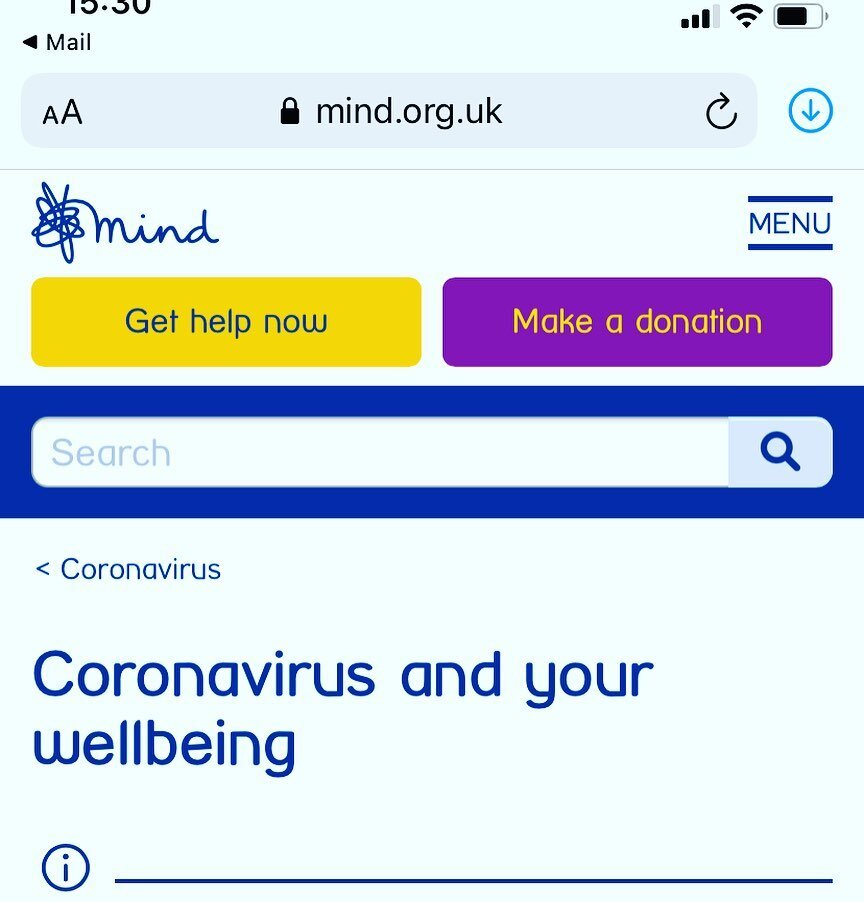 Covid-19 and your wellbeing.. a good article for tips throughout lockdown 
https://www.mind.org.uk/information-support/coronavirus/coronavirus-and-your-wellbeing/#collapsec0d26 #adlibtraining