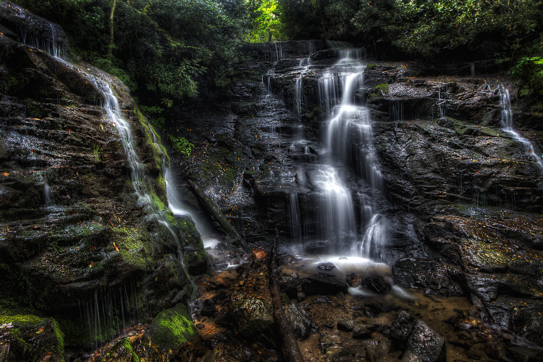 Soco Waterfalls Smoky Mountains
