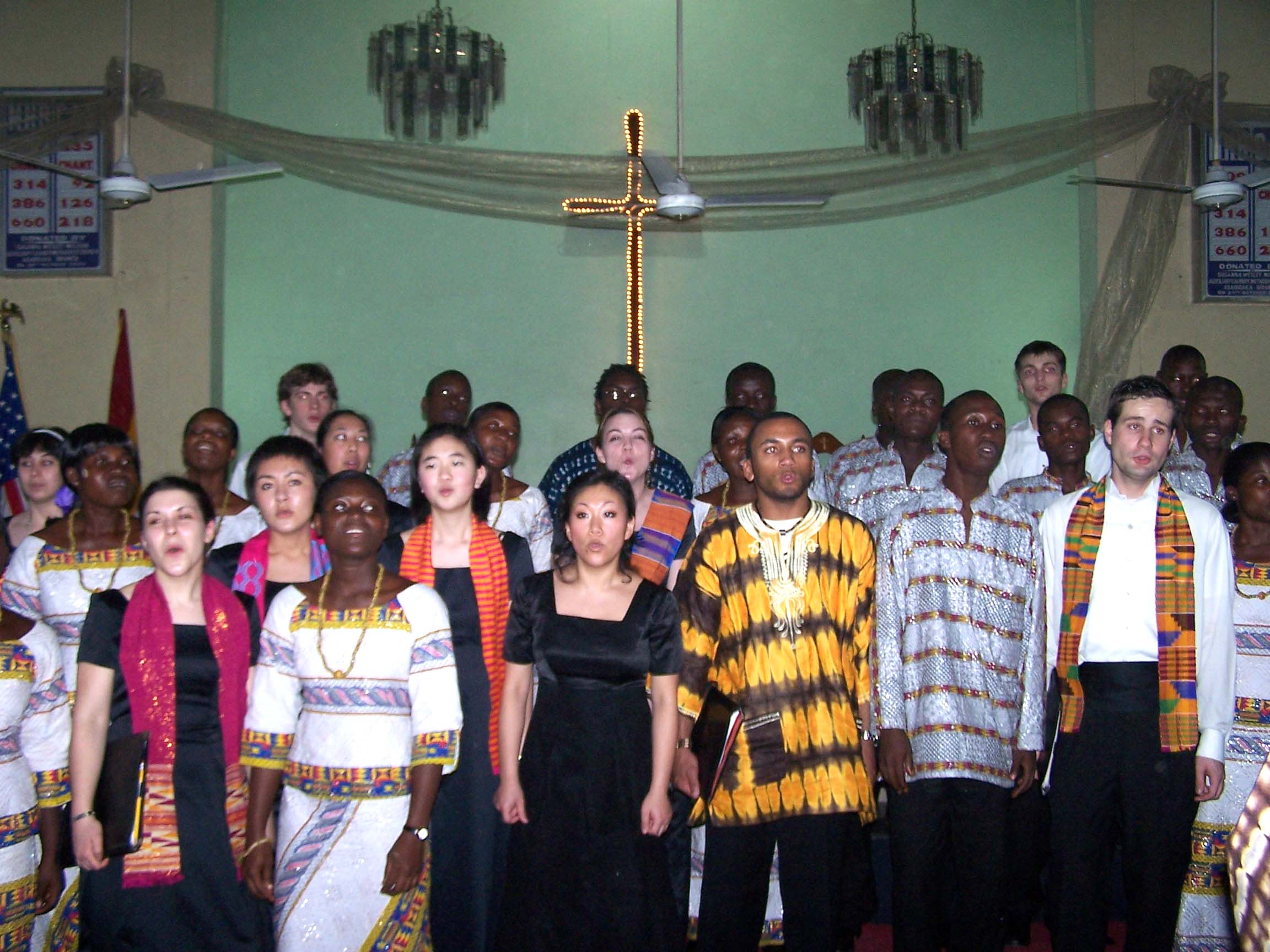 Chamber Singers of Haverford and Bryn Mawr with the Tema Youth Choir, Ghana 2007