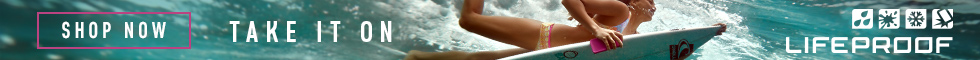 980x60 Digital Banner Ad, US Open of Surfing