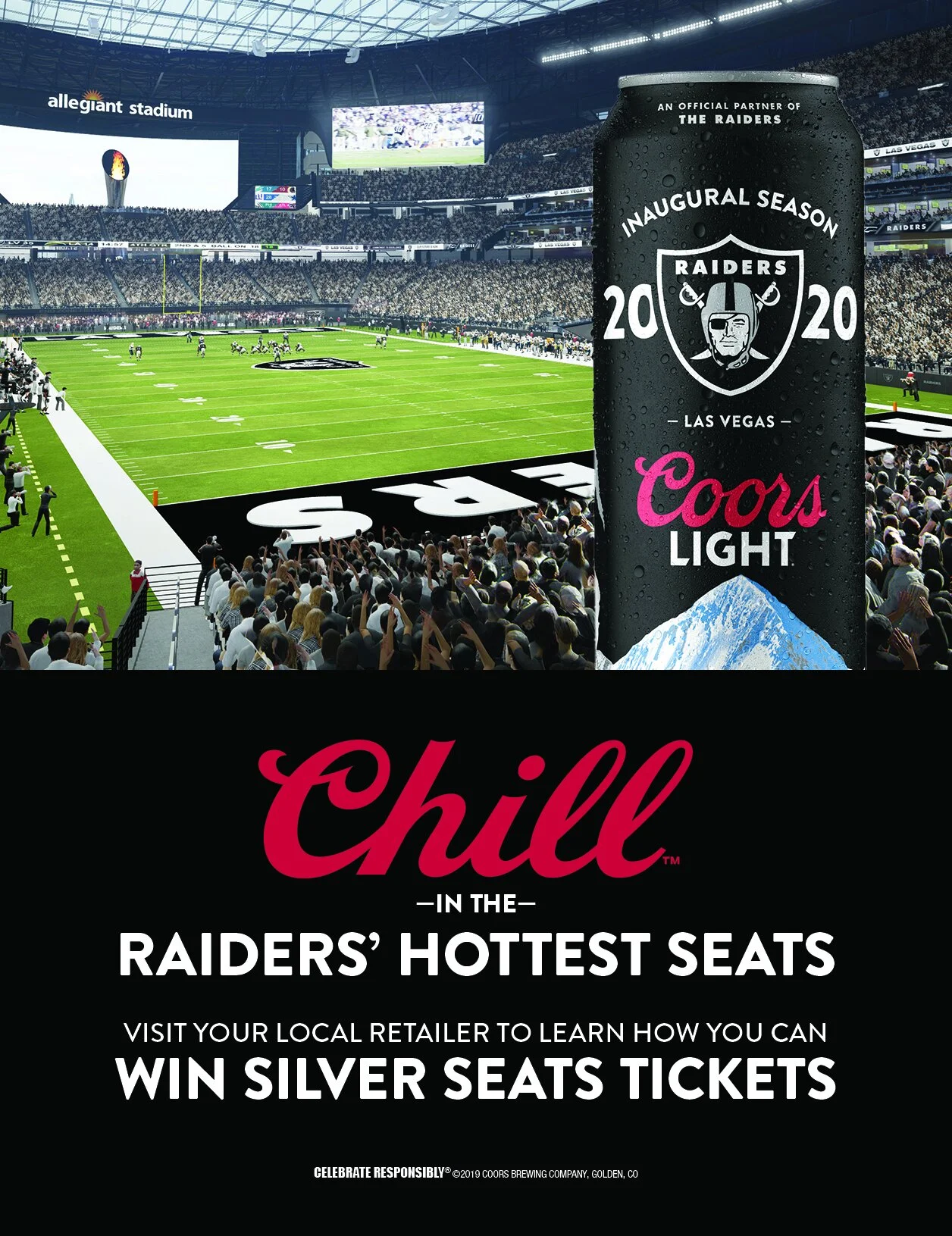 "Silver Seats" Promo Display Case Card