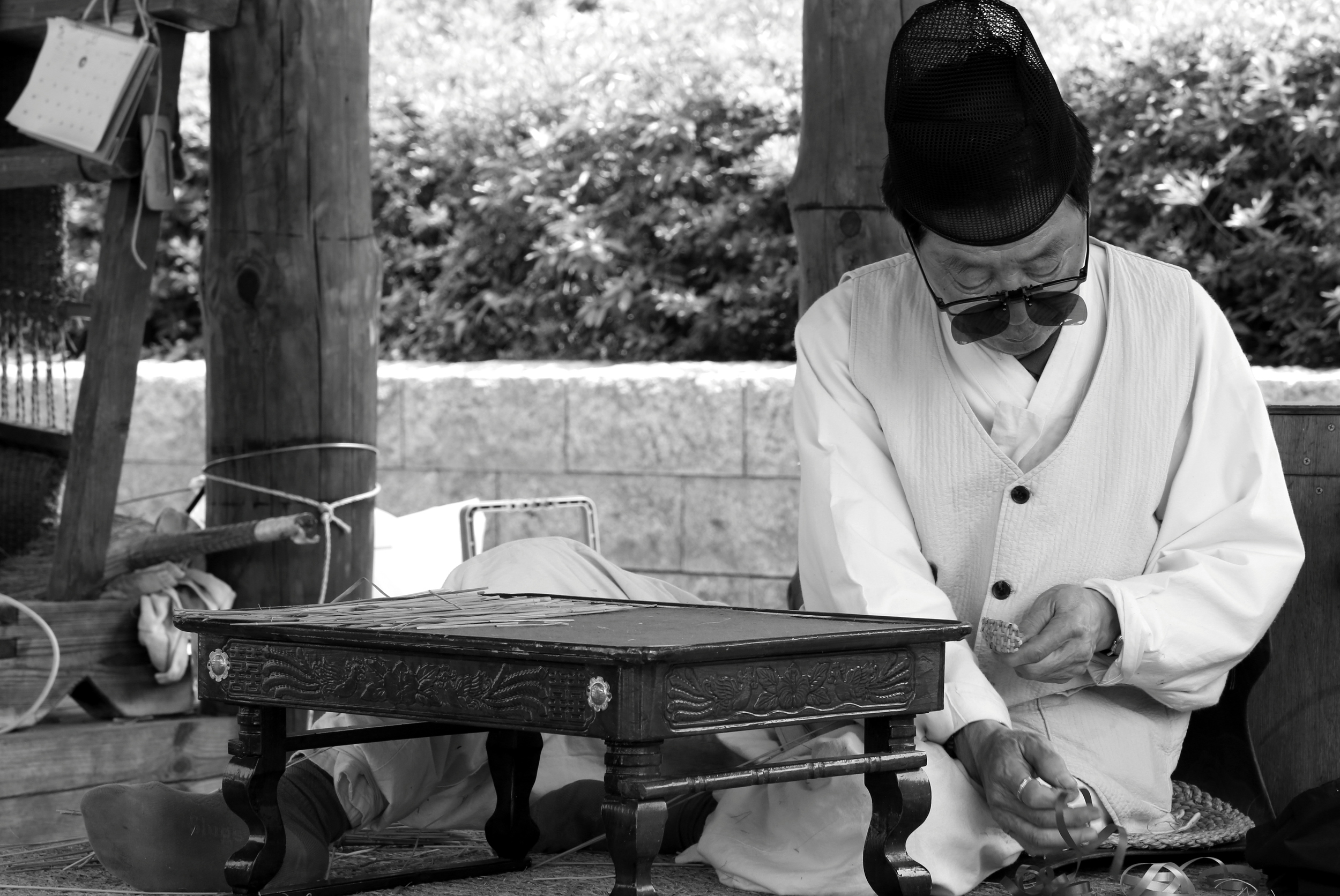 Korea traditional working