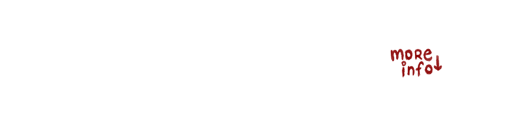 Kinetics logo with handwritten text and more info starburst.
