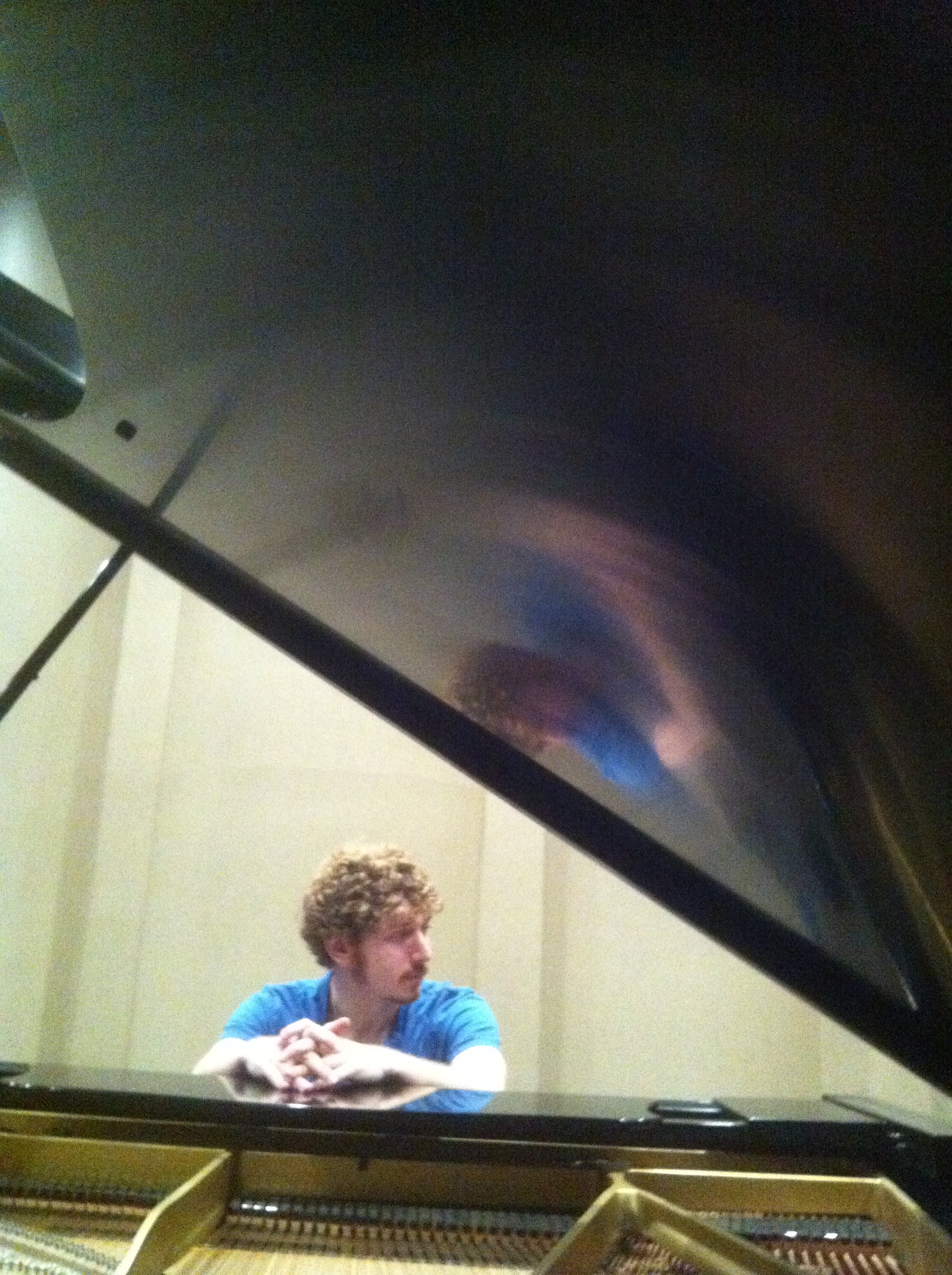 In the studio