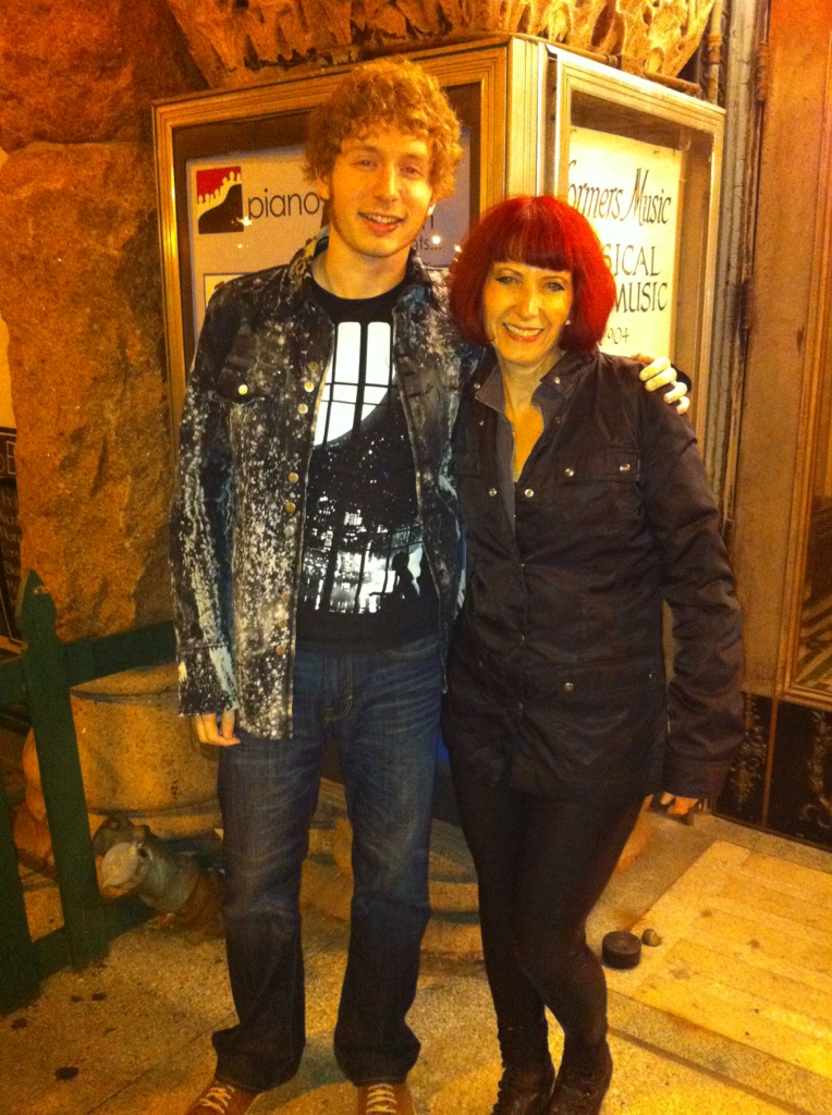 With the legendary Kathleen Supove