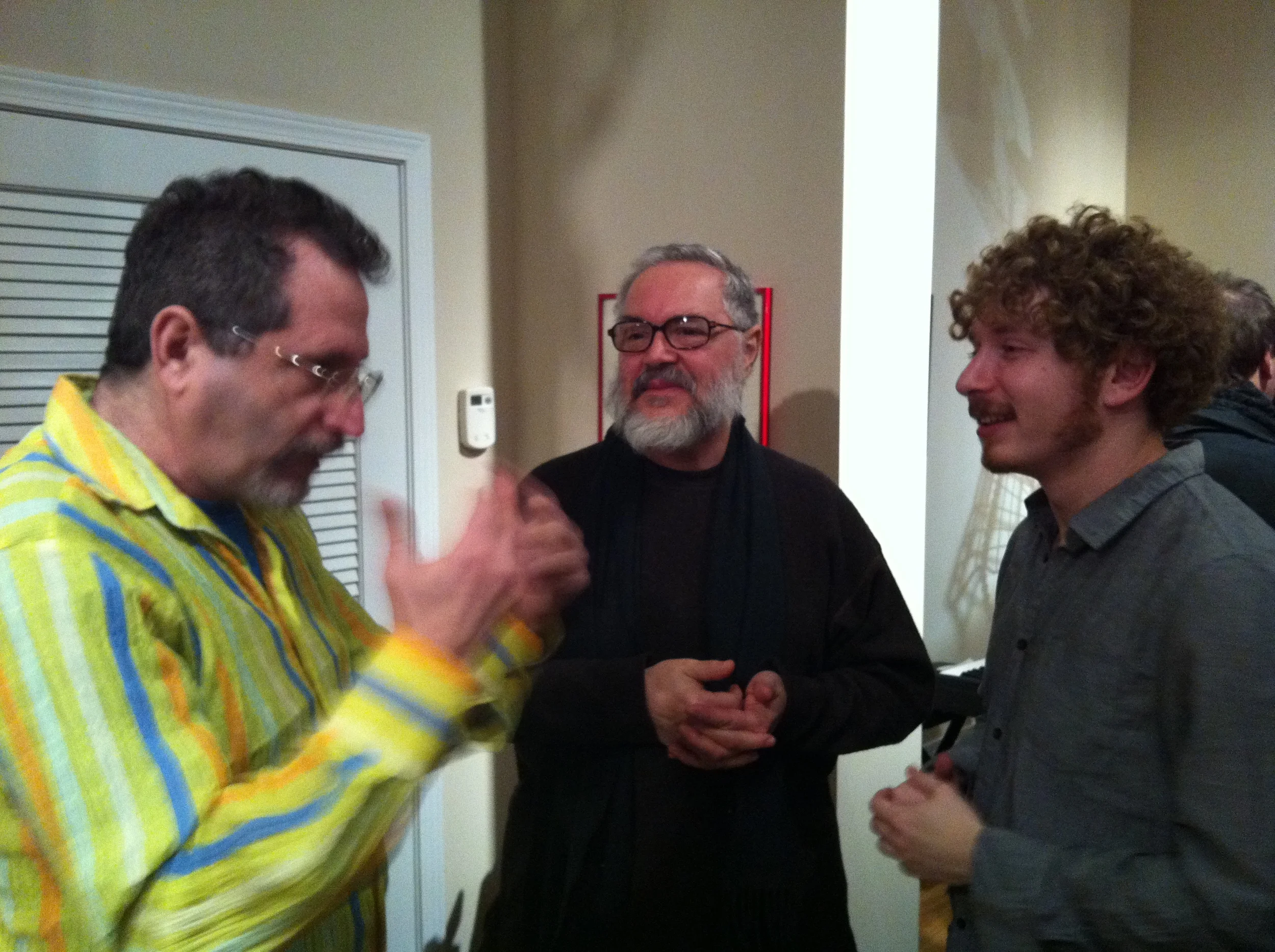With Peter Hudis and Frank Abbinanti