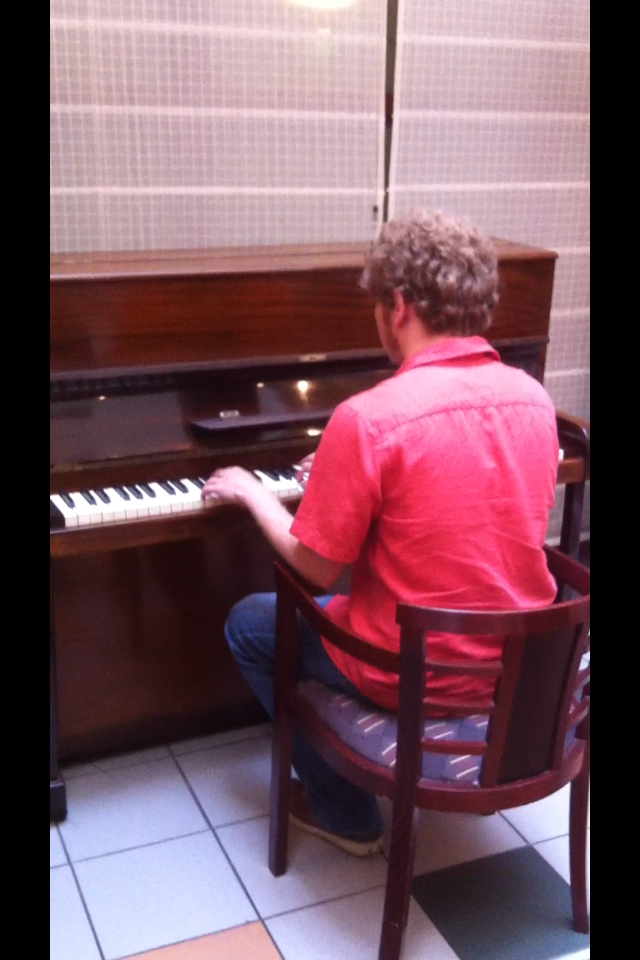 I found a lonely piano in Amsterdam