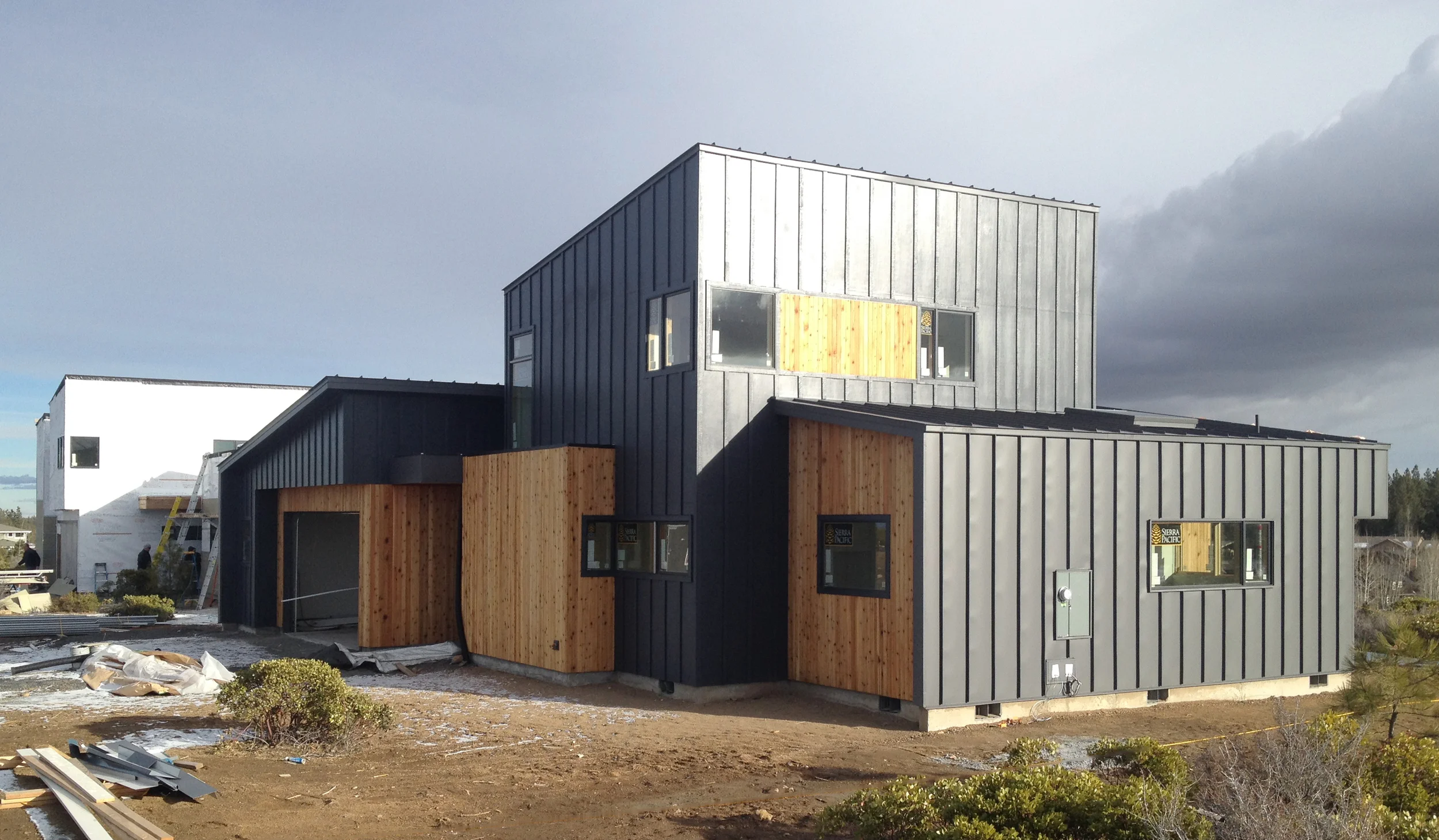 Lot 7 -  Lots of cedar on the front elevation