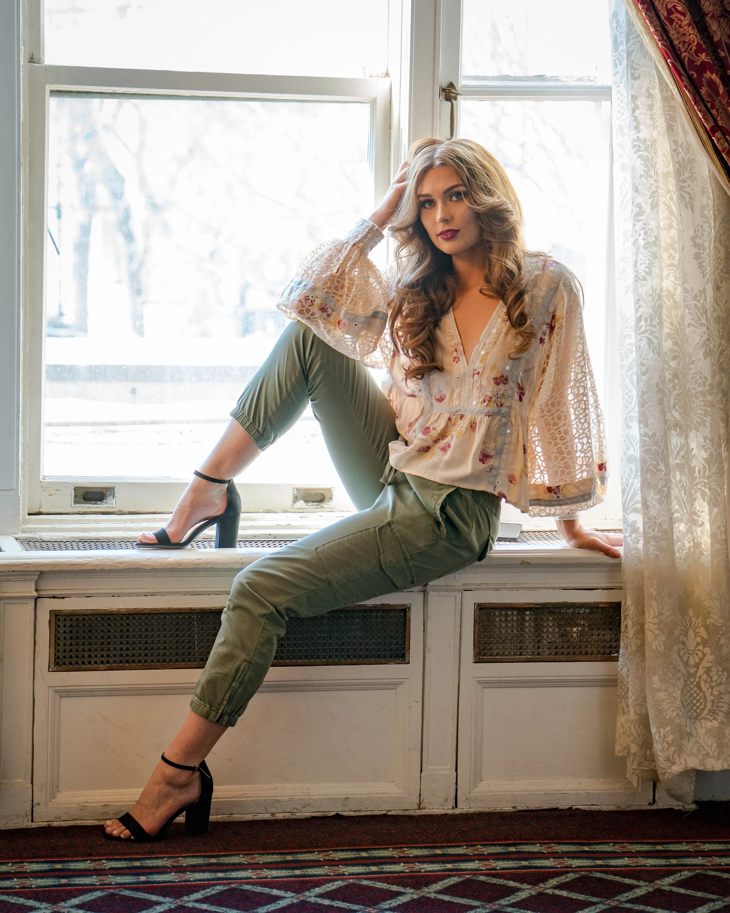 Photographer: Harrison Hall, Model: Mary Catherine McQueen