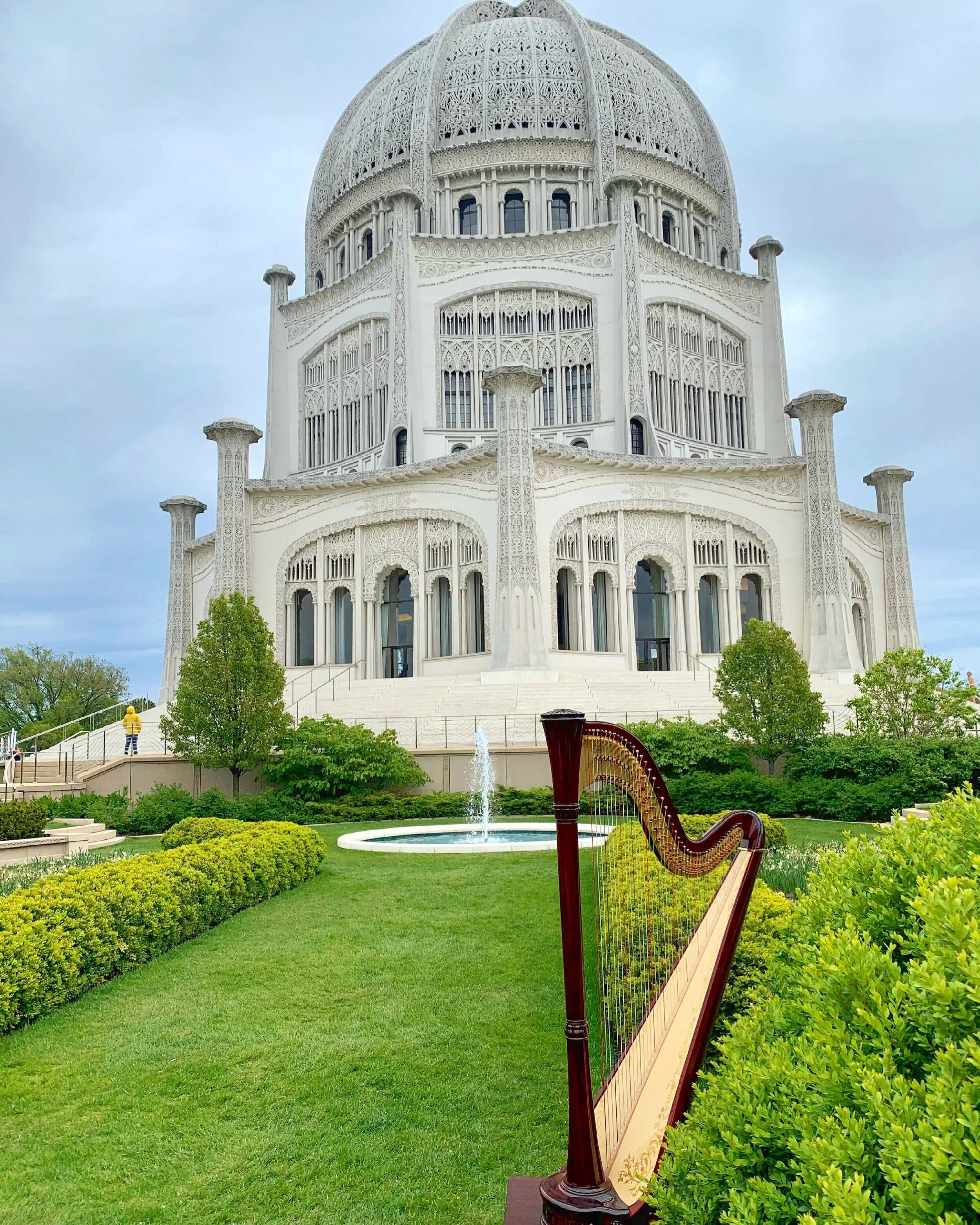  Wedding Baha’i Temple Wilmette, IL 